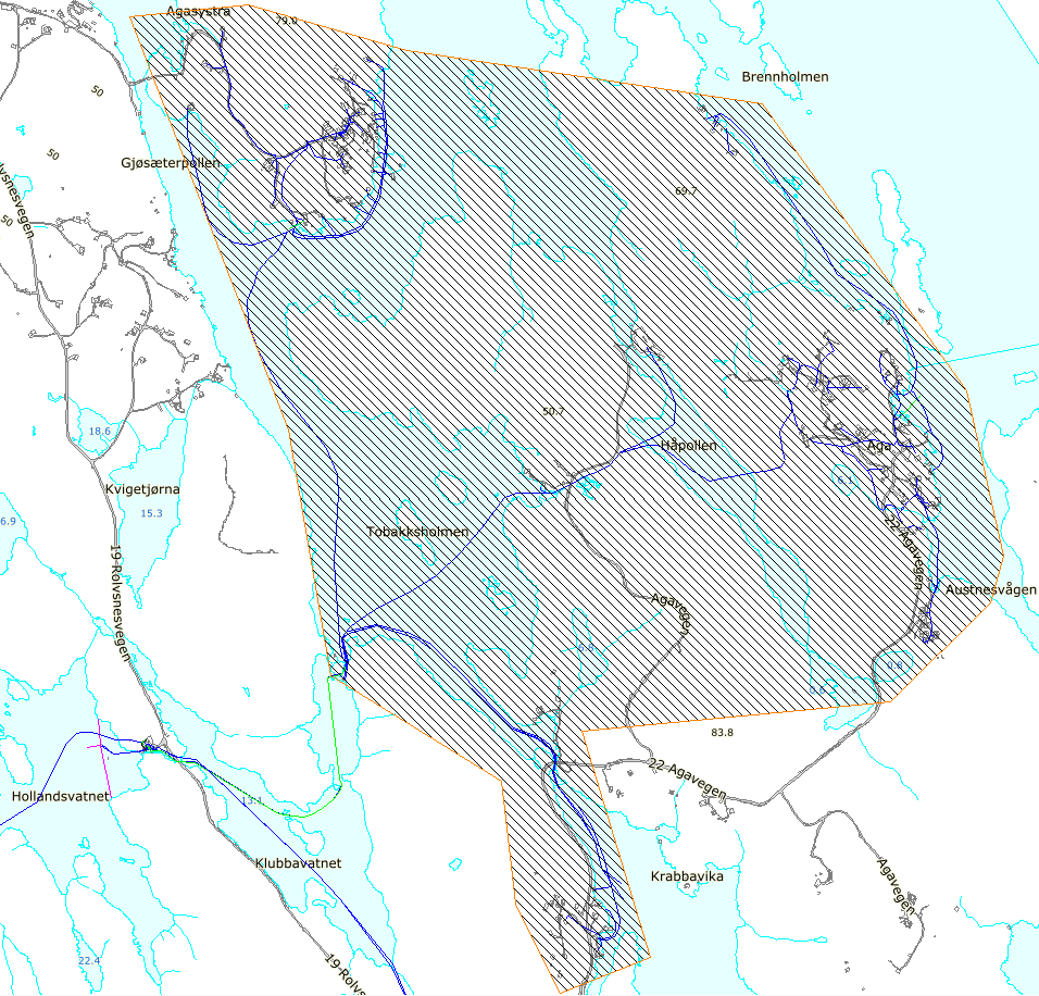 Stenging Aga, Agasøster og Klubbo