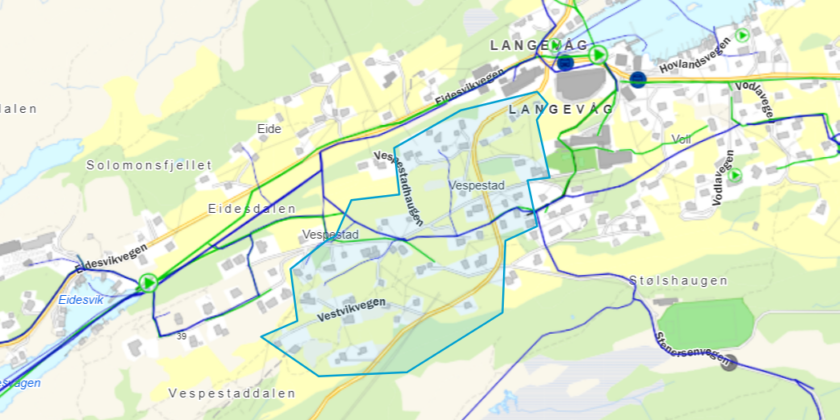 Stenging – Vespestad 11. juni 2024