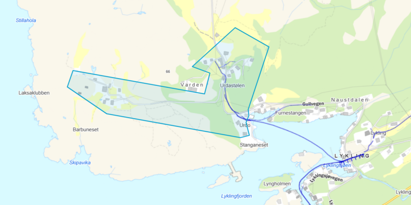 Stenging Lykling – 17.02.2025