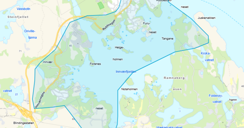 Rubbestadneset, Innvær og Ekornsæter – område med drikkeforbud – Oppheving