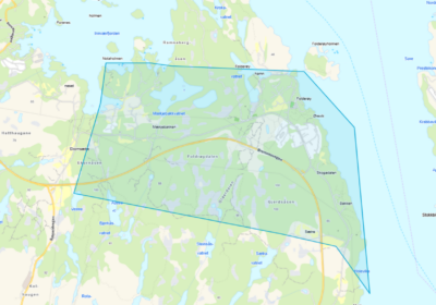 Folderøy, Mækjebakken – friskmeldt område
